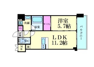 グランカーサ新大阪SOUTHの物件間取画像